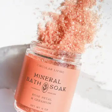 Mineral Bath Soak Jar