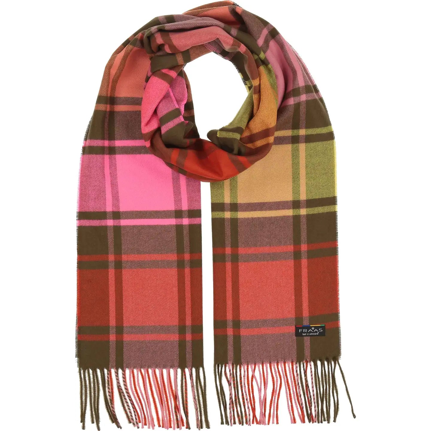 Multi Plaid/Check Scarf