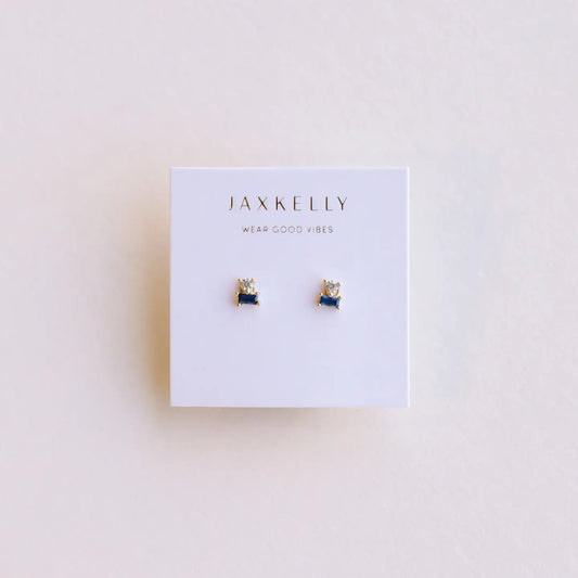 Double Stud Stack Earrings
