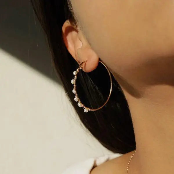 Sea Hoop Earrings