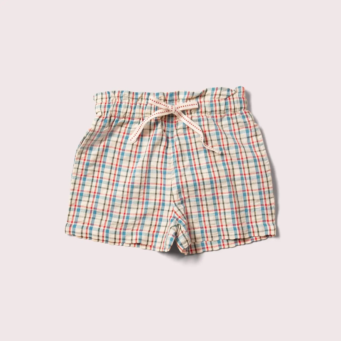 Checked Seersucker By the Sea Shorts