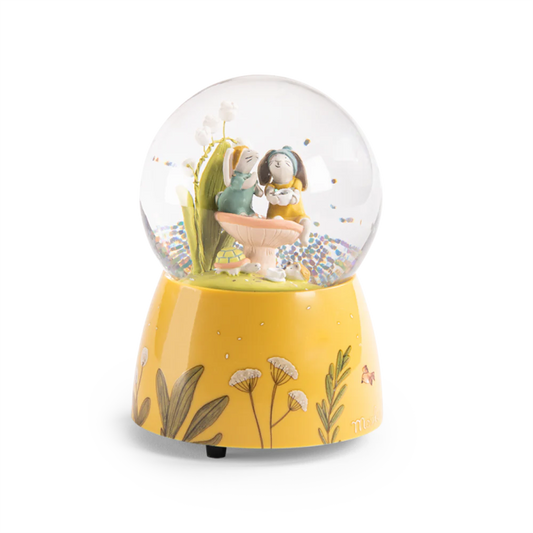 Musical Snow Globe - Three Little Rabbits