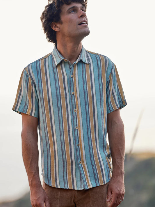 Summer Shirt in Beach Stripe