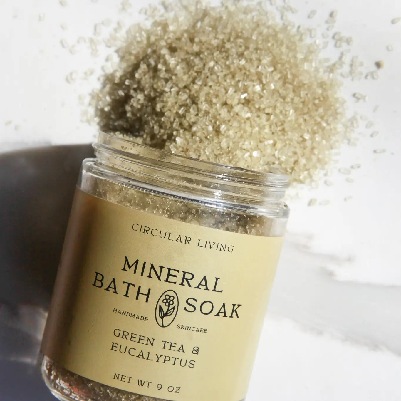 Mineral Bath Soak Jar