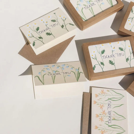 Wildflower Thank You Card Set