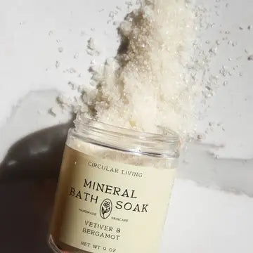 Mineral Bath Soak Jar