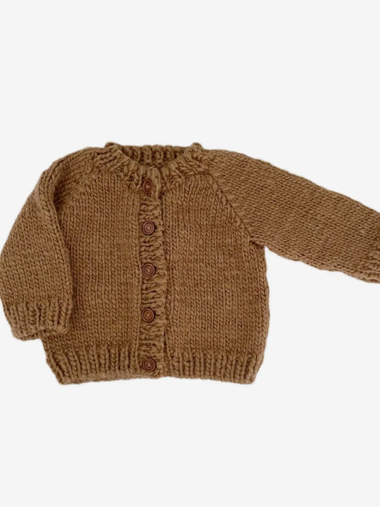 Walnut Classic Cardigan
