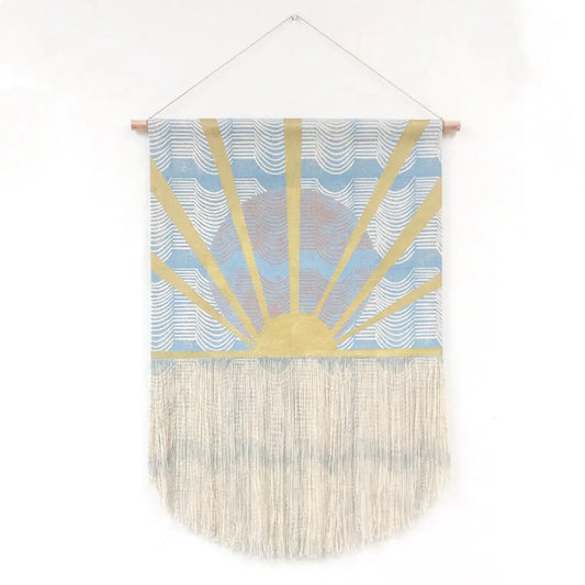 Wave and Rays Wall Hanging