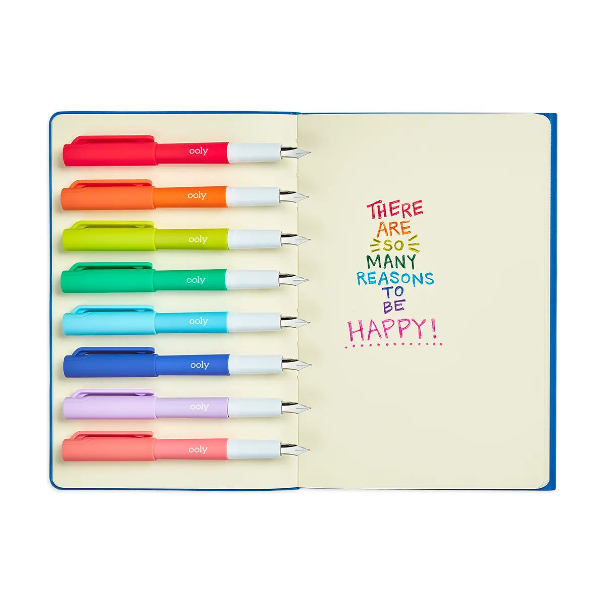 Color Write Fountain Pens – Set of 8