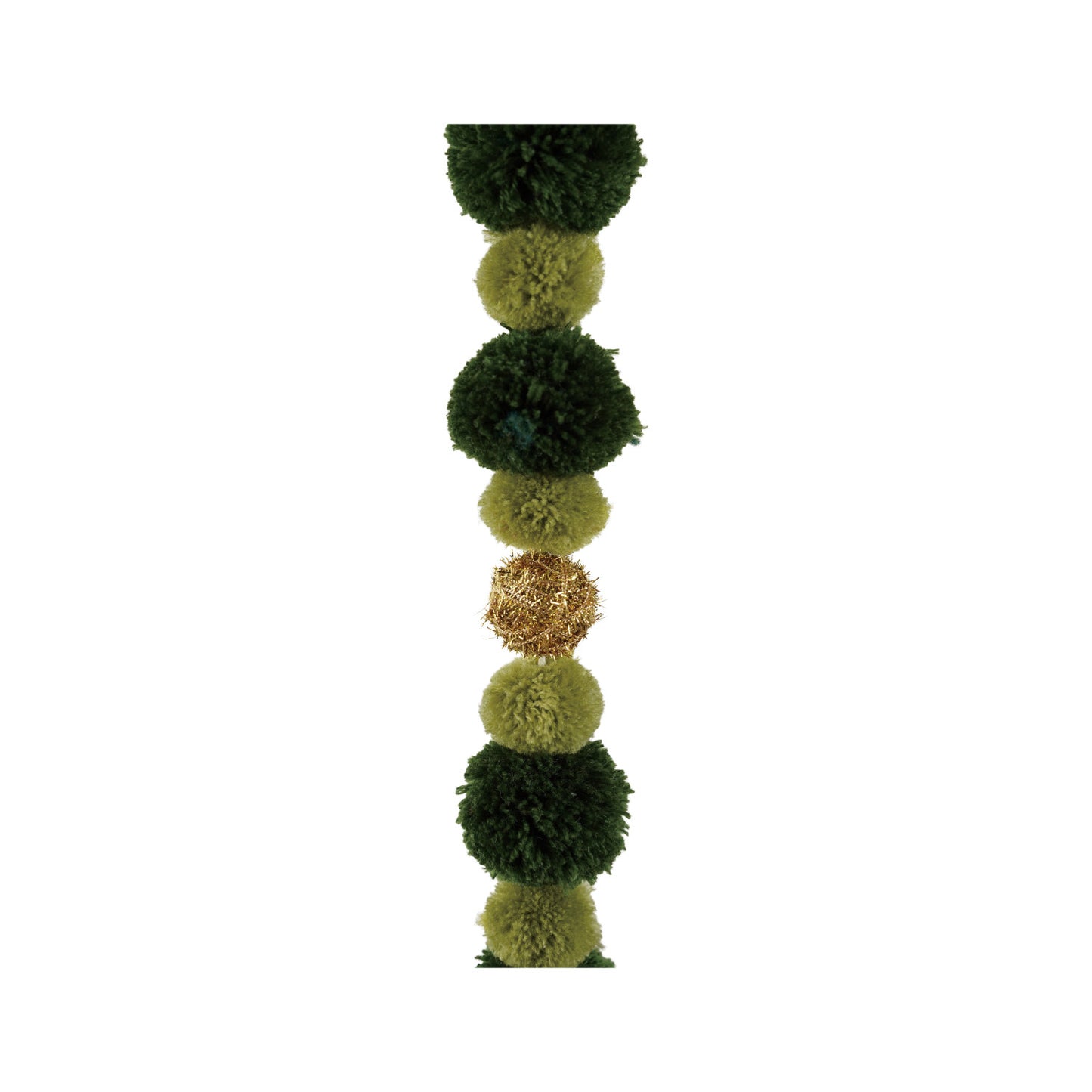 Fabric Pom Pom Garland