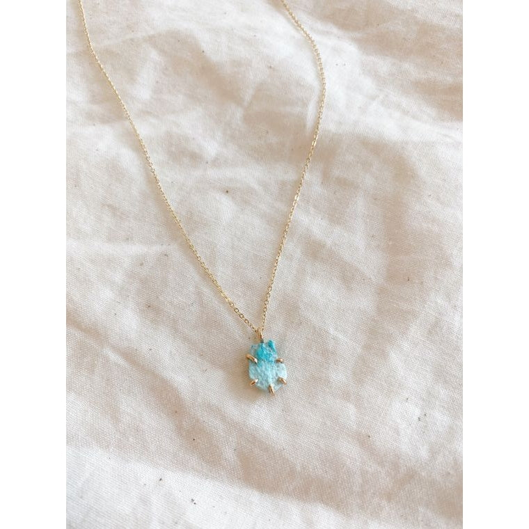 Raw Turquoise Necklace