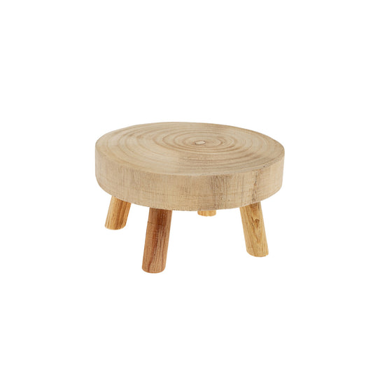 Wood Round Pedestal