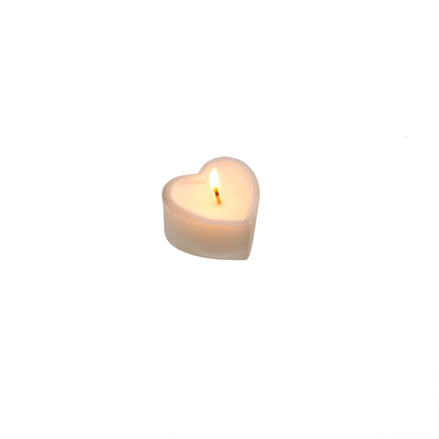 Mini Sweetheart Candle White