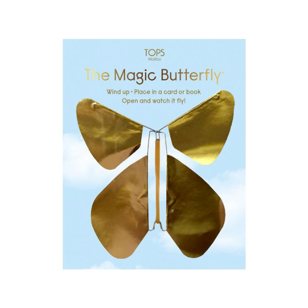Metallic Magic Flying Butterfly