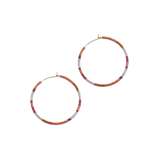 Large Ana Hoop Earrings