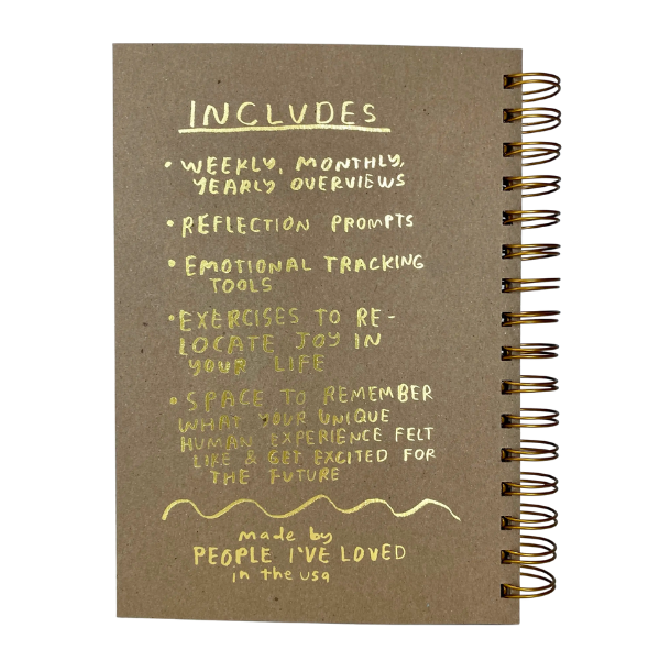 You Don't Have to Understand, 12 Month Planner