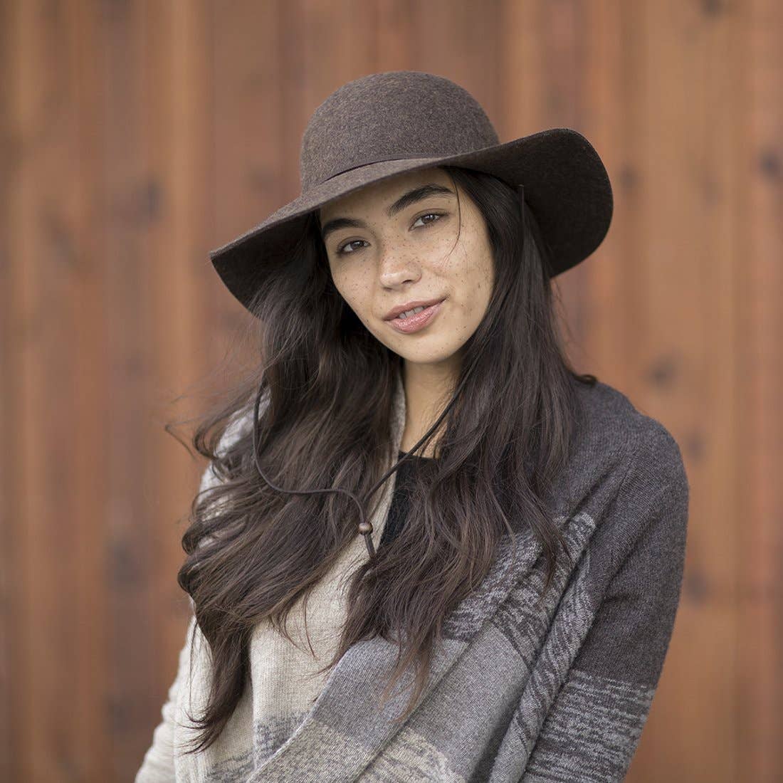 Tegan Wide Brim Hat