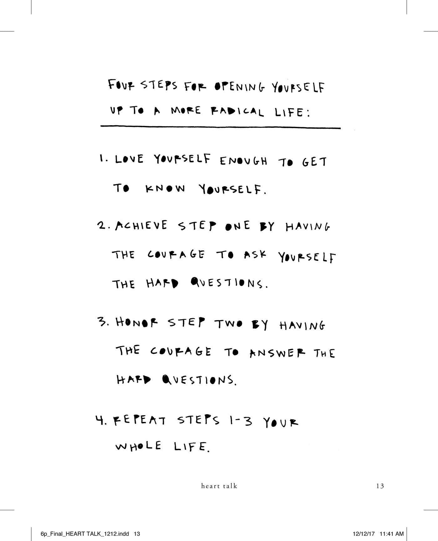 Heart Talk - Gold Leaf