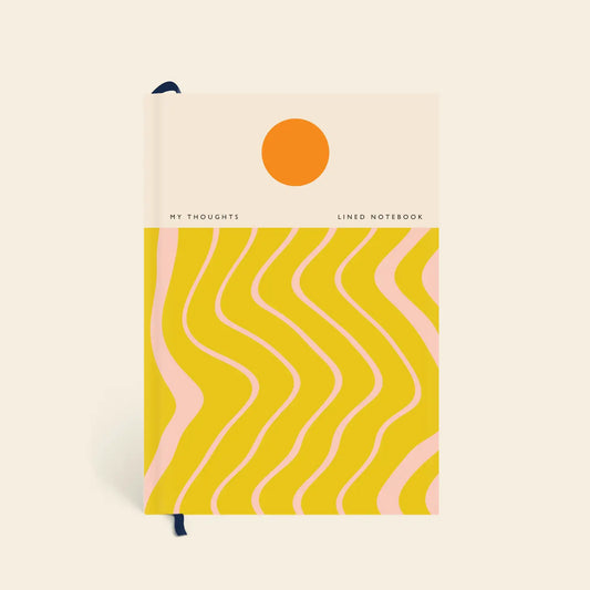 Beach Towel Lined Notebook