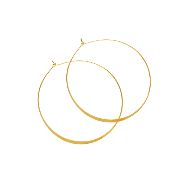 Classic Gold Hoops
