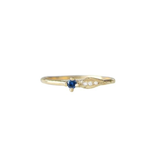 Sprout Sapphire Ring