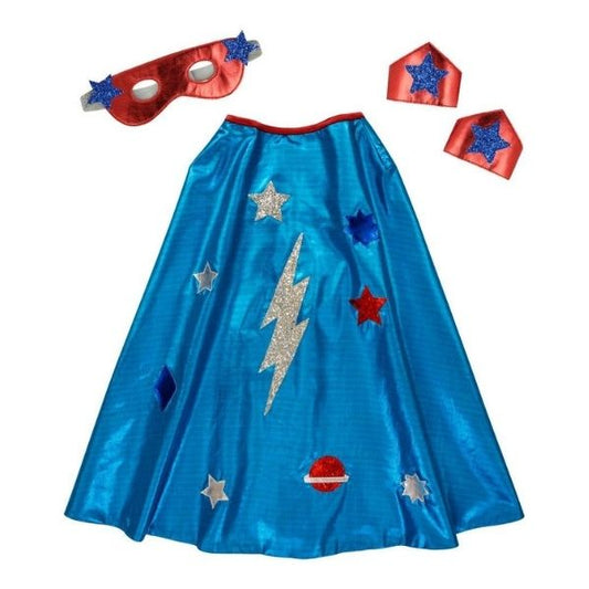 Blue Superhero Cape Dress Up