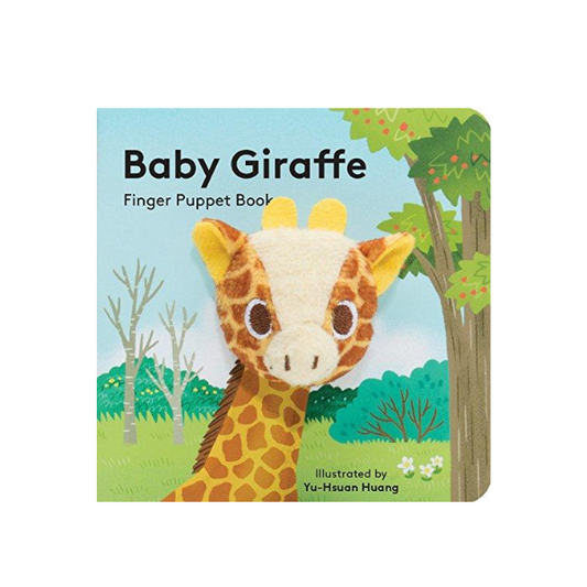 Baby Giraffe Finger Puppet Book