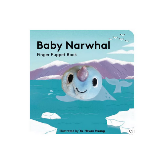 Baby Narwhal Finger Puppet Book