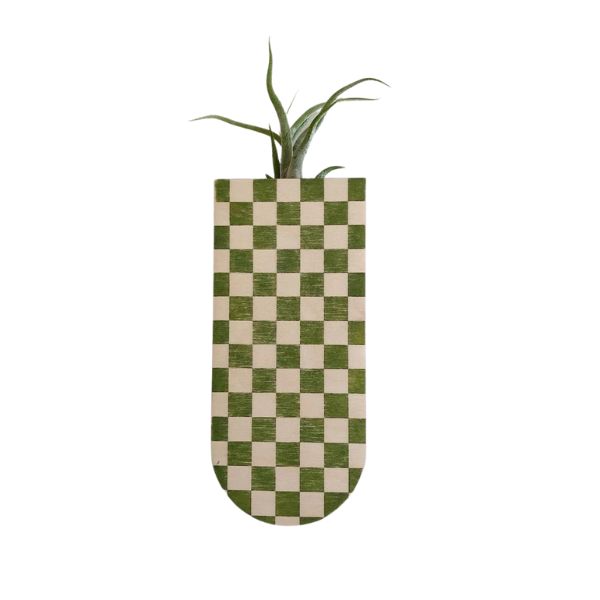 Skinny Pocket Wall Planter Vase