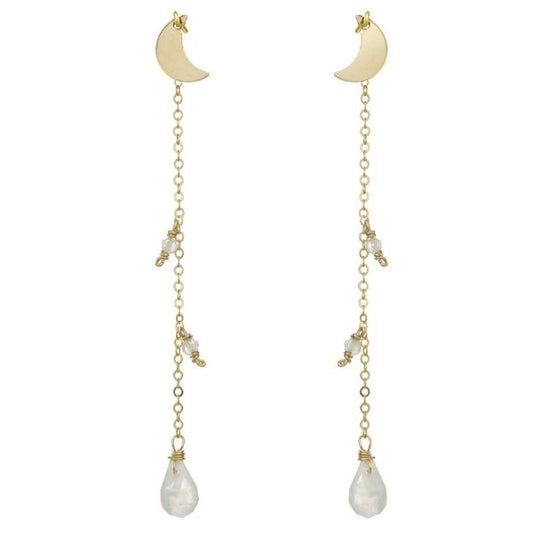 Gold Aquila Earrings