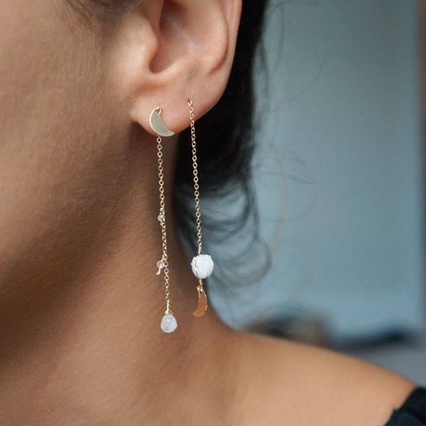Gold Aquila Earrings