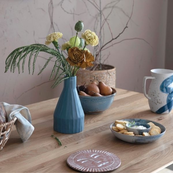 Cast Iron Trivet with Debossed Sun