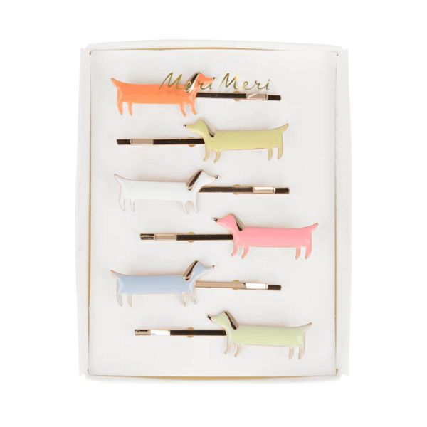 Sausage Dog Hair Clips