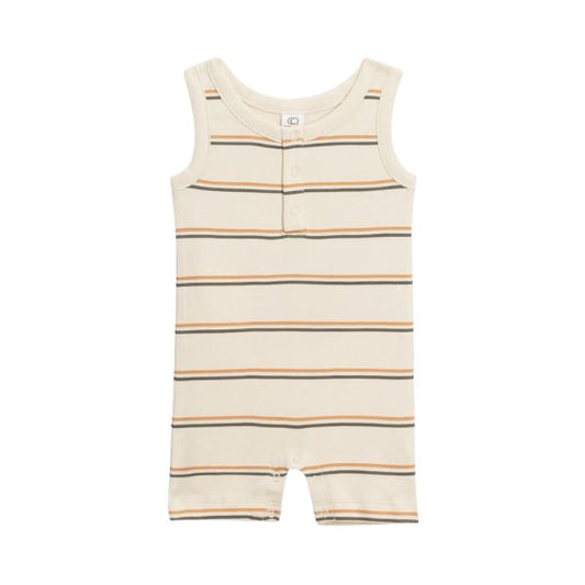Nile Romper, Zane Stripe