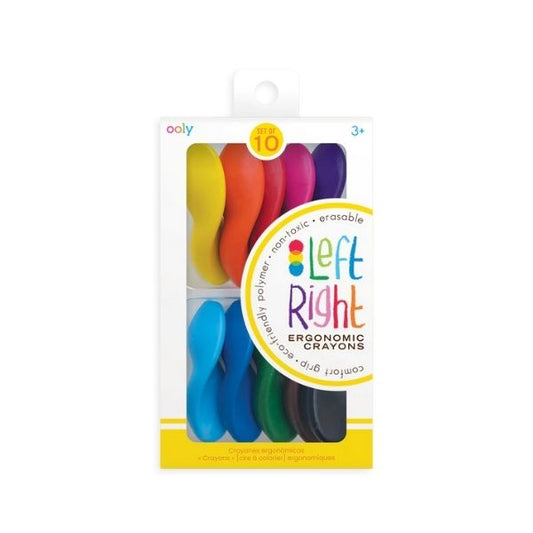 Left Right Crayons
