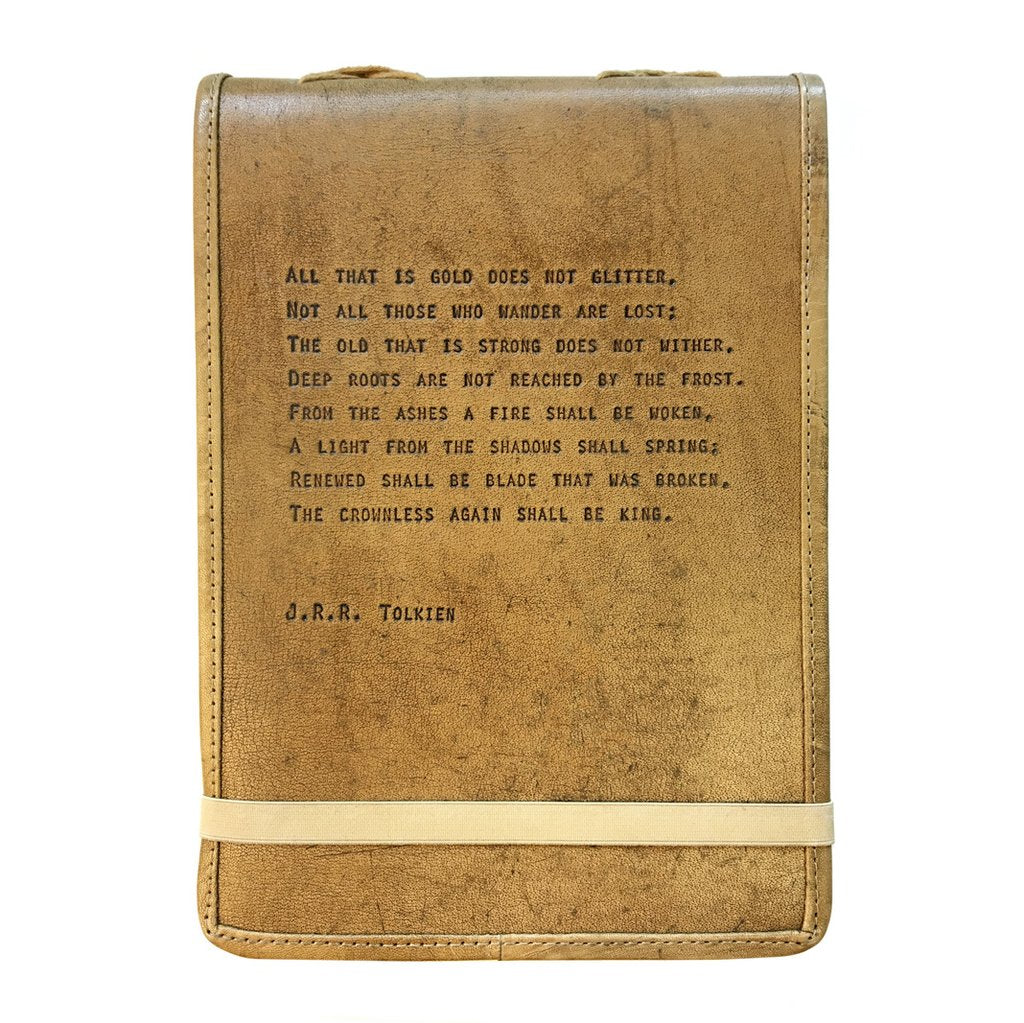 Leather Journal - Gold Leaf