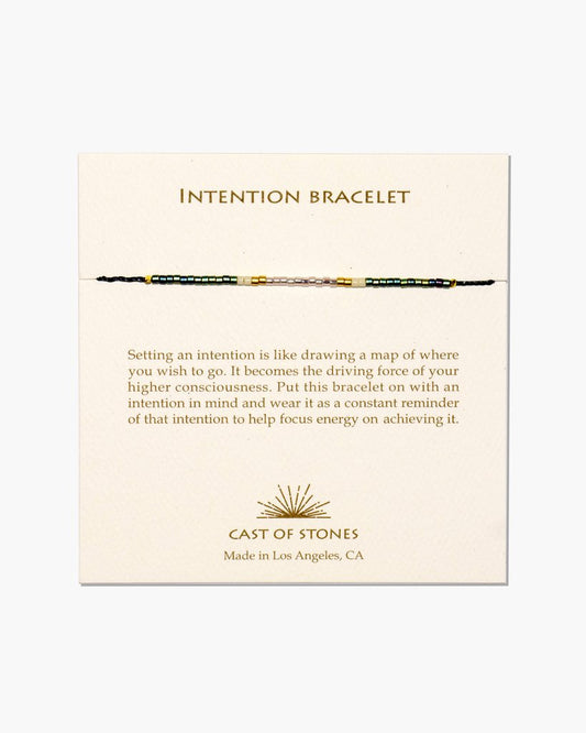 Intention Bracelets - Gold Leaf