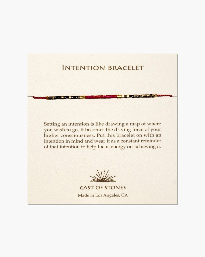 Intention Bracelets - Gold Leaf