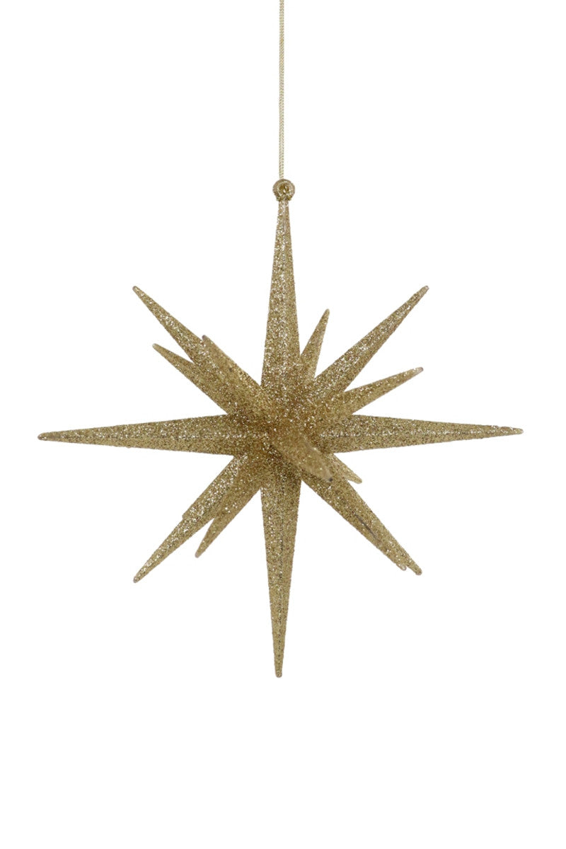 Gold Starburst Ornament