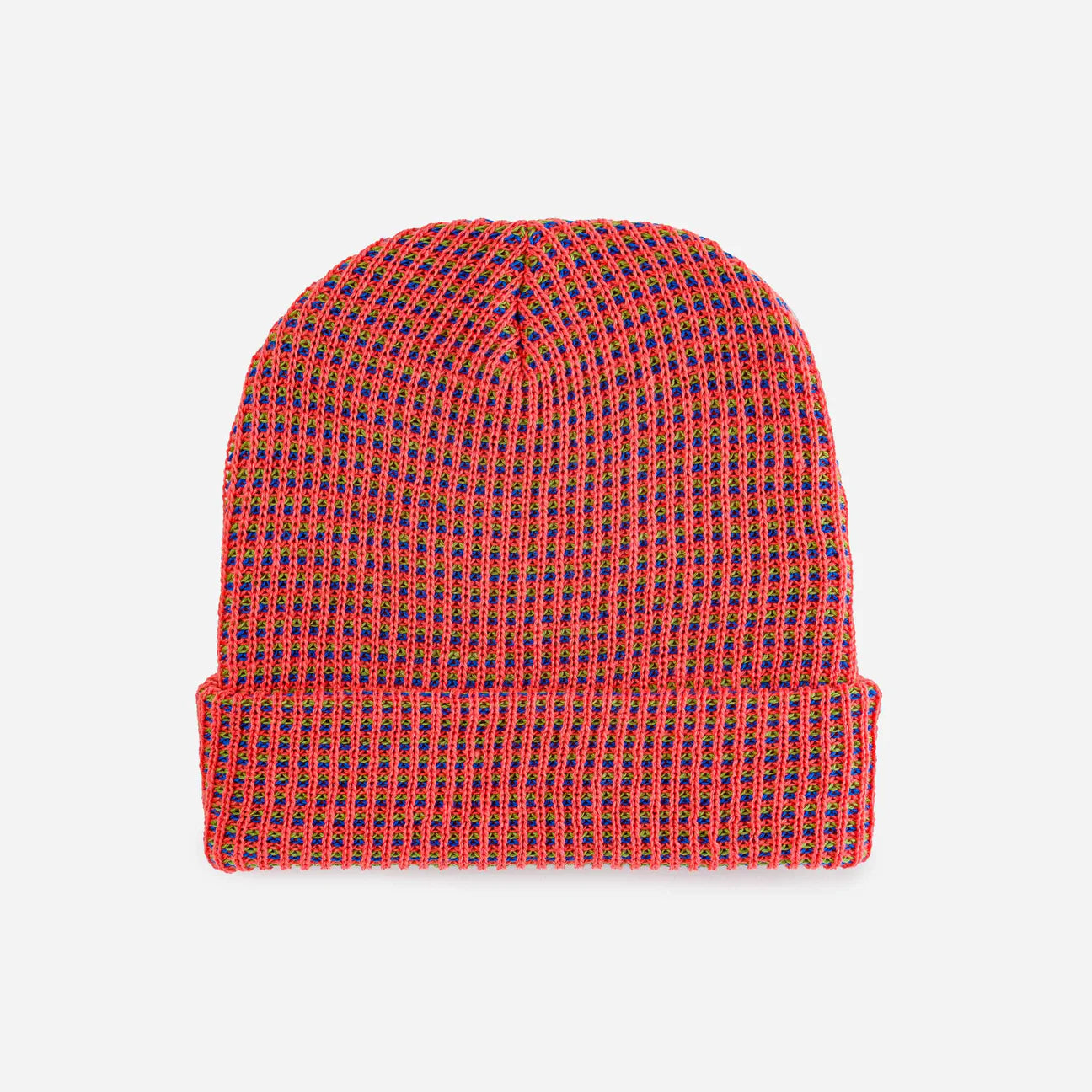 Grid Rib Knit Beanie