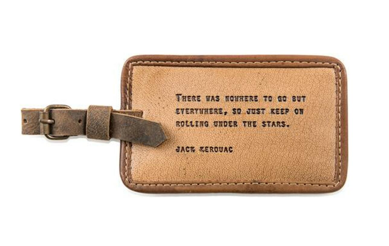 Leather Luggage Tag