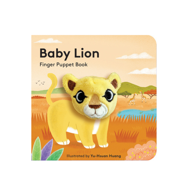 Baby Lion Finger Puppet Book