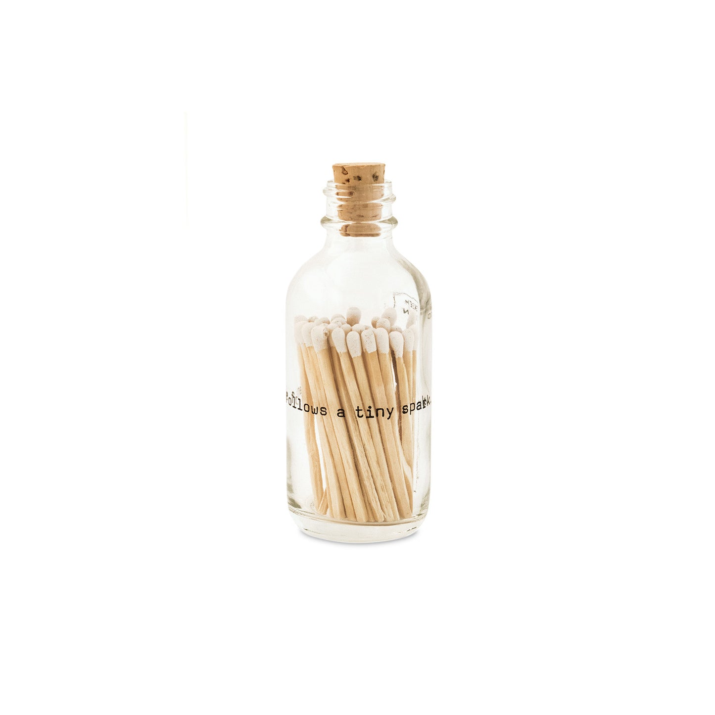 Mini Poetry Match Bottle - Gold Leaf