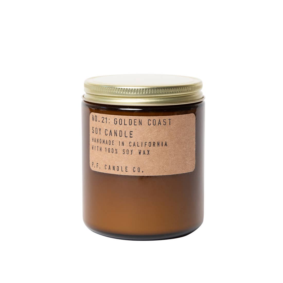 Golden Coast Candle - Gold Leaf